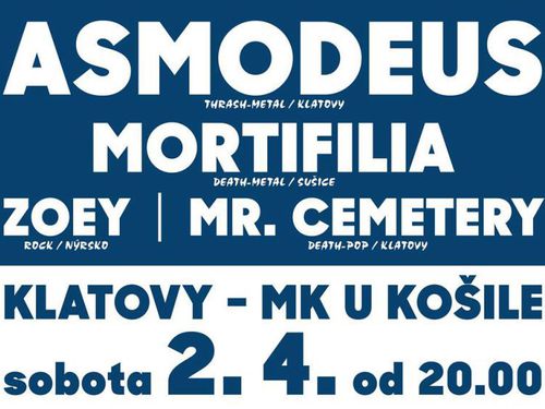 ASMODEUS, MORTIFILIA, ZOEY, Mr. Cemetery