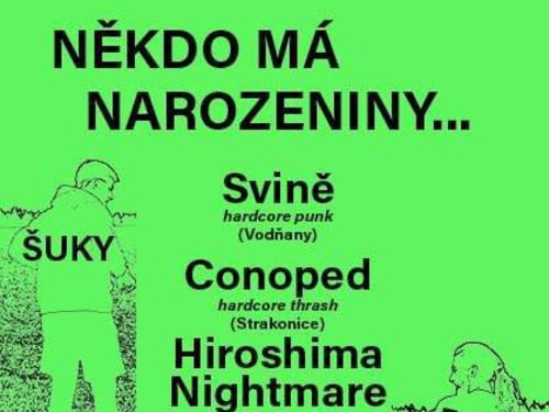 HIROSHIMA NIGHTMARE, CONOPED, SVINĚ, KUNG-FU GIRLZ