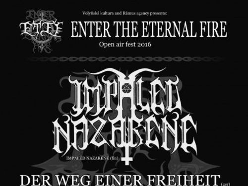 ETEF – ENTER THE ETERNAL FIRE open air fest Volyně (CZ) - 2. info