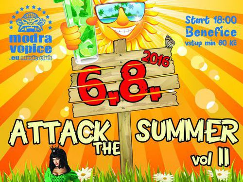 ATTACK THE SUMMER vol. II útočí na pražské léto pro COLECTIV! - info