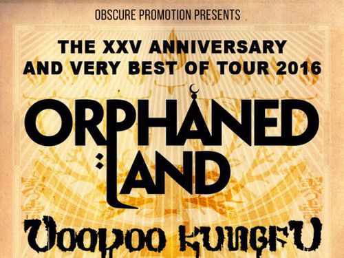 ORPHANED LAND, VOODOO KUNG FU, IMPERIAL AGE, CRISALIDA - info