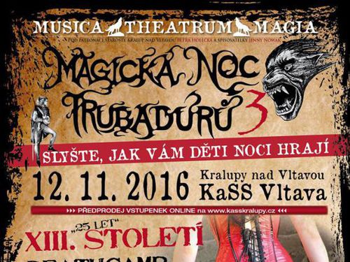 MAGICKÁ NOC TRUBADÚRŮ 3 - info