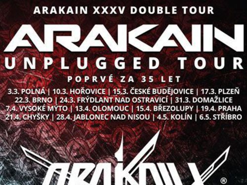 ARAKAIN oslaví 35 let na scéně velkolepým turné - info