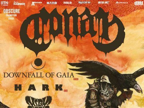 CONAN (UK), DOWNFALL OF GAIA (DE), HARK (UK) a HIGH FIGHTER (DE) - info