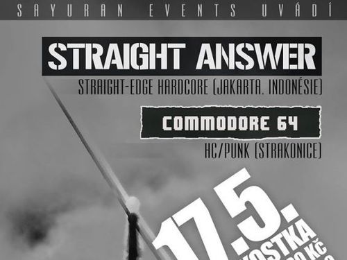 STRAIGHT ANSWER, COMMODORE 64 – info