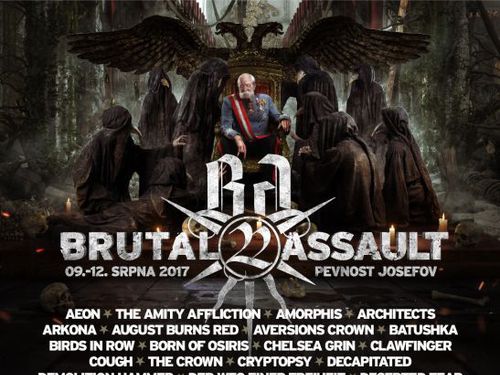 22. ročník Brutal Assault nabírá na síle. Přijedou MASTER´S HAMMER, EMPEROR, MORBID ANGEL nebo ELECTRIC WIZARD - info