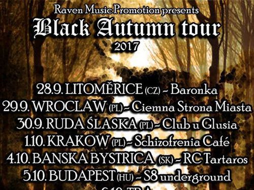 Podzim oděn do černé, INNERSPHERE vyrážejí na turné - info