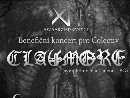 Další ze série benefičních koncertů pro Colectiv přivítá bulharské blackmetalisty CLAYMORE - info