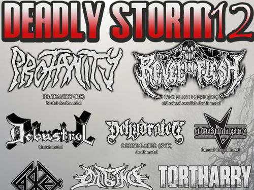 DEADLY STORM FESTIVAL 12 – 17. 3. 2018 - info