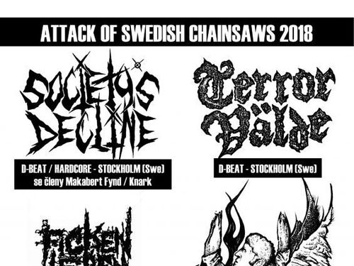SOCIETY’S DECLINE (Swe) + TERRORVÄLDE (Swe) + FICKEN LEBEN - info