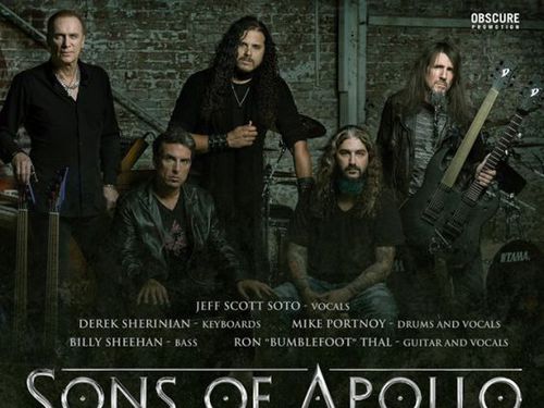 Superskupina SONS OF APOLLO se členy DREAM THEATER nebo MR. BIG v Praze!