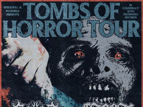 SENTIENT HORROR (USA), CARNAL TOMB (GER), BRUTALLY DECEASED (CZ) - info