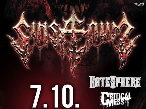 SINSAENUM, HATESPHERE, CRITICAL MESS - info