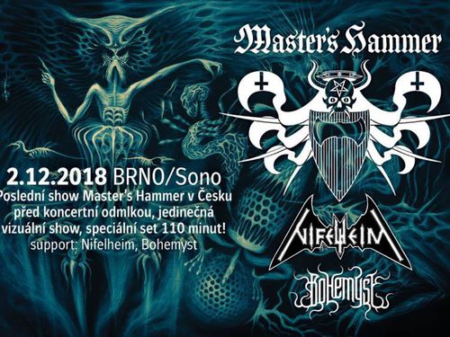 MASTER’S HAMMER + NIFELHEIM + BOHEMYST - info