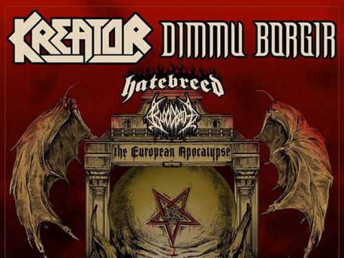 KREATOR, DIMMU BORGIR, HATEBREED, BLOODBATH