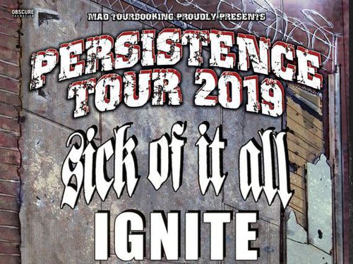 PERSISTENCE TOUR 2019 - info