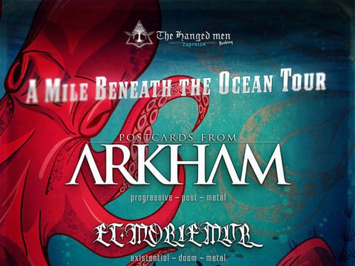 ET MORIEMUR a POSTCARDS FROM ARKHAM na společném mini-tour - info