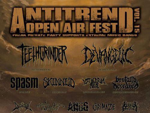 ANTITREND OPEN AIR FESTIVAL vol. 15 - info