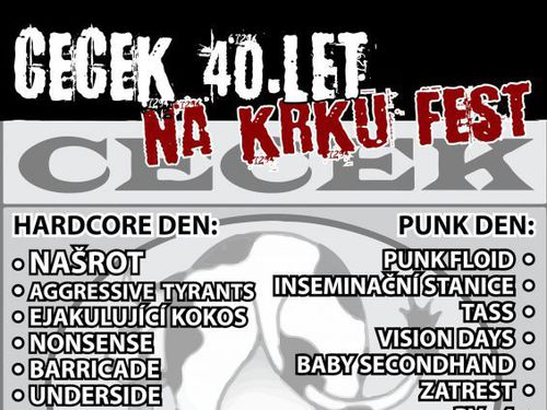 Cecek 40 let na krku Fest - info