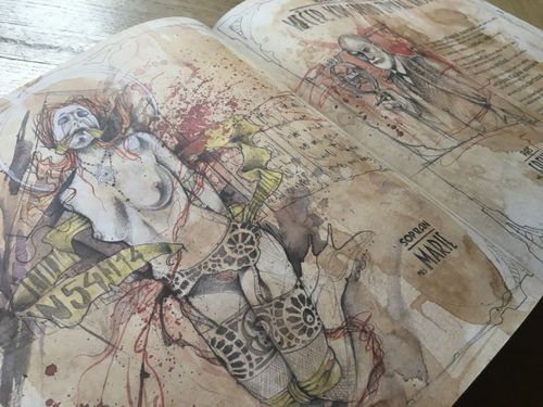 INSANIA / KACÍŘŮV KANCIONÁL – Kniha okouzlí i lidi, kteří INSANII ani neznají, nebo je tahle hudba nezajímá. Přitahují je jak eroticky laděné kresby, tak celková grafická výbava Kancionálu.