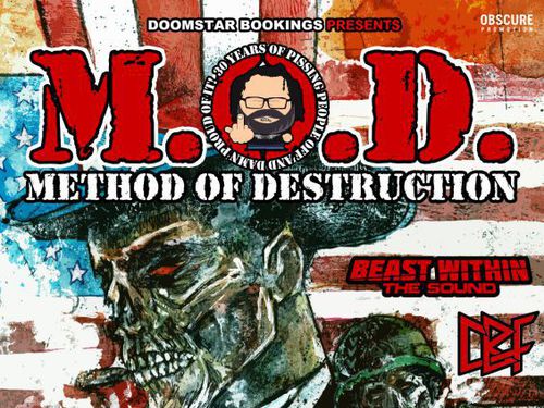 M.O.D., BEAST WITHIN THE SOUND, CBF - info