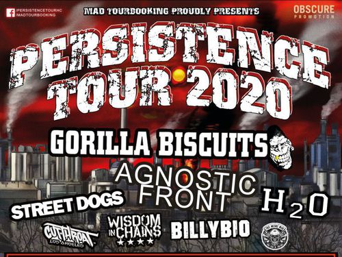 Největší hardcore tour se po roce vrací - PERSISTENCE 2020 - info