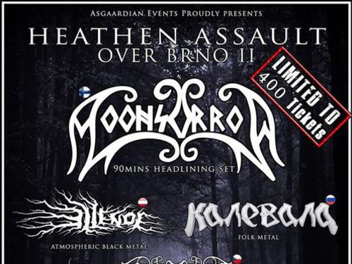 HEATHEN ASSAULT OVER BRNO II, 15. 2. 2020, Brno - Melodka