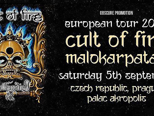 CULT OF FIRE, MALOKARPATAN - PŘELOŽENO NA 5. 9. 2020