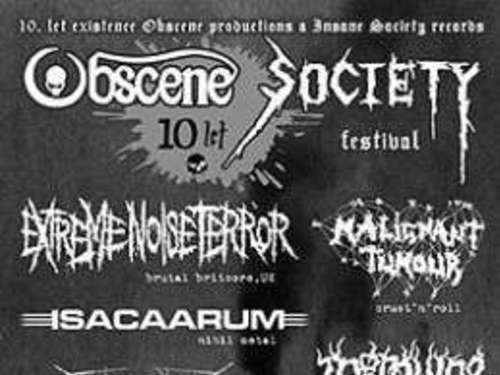 OBSCENE SOCIETY festival 2005 - info