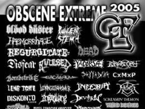 ANKETA MEZI POŘADATELI LETNÍCH FESTIVALŮ 2005 - OBSCENE EXTREME 2005