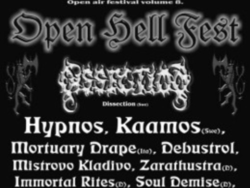 OPEN HELL FEST 2005 - info