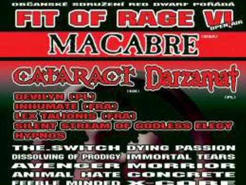 FIT OF RAGE VI. - 19.-20.8.2005, Beroun - Open air - info