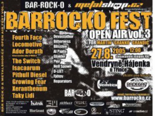 BAR-ROCK-O/METALSHOP - BARROCKO FEST Open Air vol.3
