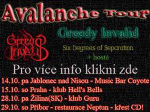 Avalanche Tour info 2005