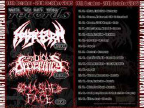 INERRANCY OF PROFANATION tour 2005 - info