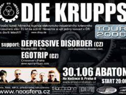 Neosféra uvádí: KONCERT DIE KRUPPS V PRAZE K 25. VÝROČÍ KAPELY!!!