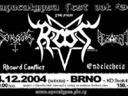 Apocalypsa fest V - ROOT, SORATH, SEZARBIL, ABSURD CONFLICT, ENDELECHIA - info