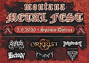 Montana Metal Fest:
Depresy, Dehydrated, Orkrist, Morna, Beton, Landless
(koncerty, výstavy, workshopy...)