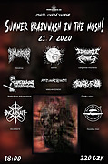 Absolutní výplach mozků a mosh párty v rytmu hard riffů v podání :
------------------------------------------------------------------------------------------
Total brainwashing party, in the rythm of hard riffs performed by :
Bambulkyne dobrodružstvá - Grind Dance - Praha
Congenital Anomalies - Death Metal - Praha
Člověk v plísni - Grind Crust - Trutnov
Dewdrop - Death Grind - Nové Město nad Metují
Galanti - Shoegaze Violence - Praha
Haunebu Zwei - Hardcore Rock'n'roll - Praha
MIKExWAZOWSKI - Crust Grind - Mladá Boleslav
INCARNATE - Grind Core - Česká Lípa
Vstupné: 222,-