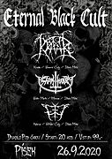 Po vydařeném letním blackmetalovém večírku jsme se rozhodli obohatit Jihočeskou scénu o další akci určenou fanouškům černého kovu. Tentokrát v podání 3 smeček z domácí scény Kraake, Sator Marte a Katarze. Vstup 99,-
