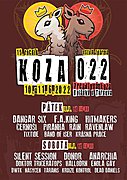 Již 15. ročník open air festivalu KOZA se bude konat jako vždy v krásném areálu Zrcadlové Kozy u Turnova...