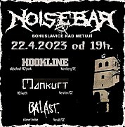 Hookline /HCpunk, DE/, Mankurt /garage-mathcore/, Balast /stoner-noiserock/
