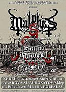 Předvelikonoční nesvatá bohoslužba ve sluji! Vystoupí : MALPHAS - occult black metal / Laussane, Vaud - Švýcarsko, GRAND HARVEST - death doom metal / Malmö - Švédsko, MALLEPHYR - black death metal / Praha-Plzeň

https://folterrecords.bandcamp.com/album/divinitys-fall  
https://grandharvest.bandcamp.com/album/consummatum-est 
https://satanath.bandcamp.com/album/sat209-mallephyr-womb-of-worms-2018