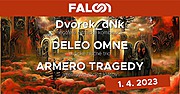 Drazí přátelé, zveme vás oslavit apríla do klatovského Falconu. Jen a pouze pro vaši radost vám zahrají kapely Dvorek_dNk, Deleo Omne a Armero Tragedy. Jedinečná párty spojí neobvyklé nástroje v rytmu dnb a hardcoru.
Těšíme se na vás.