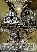 Černá neděle ve sluji.Vystoupí : ESCHATON - black metal / Linz - Rakousko, THE NEGATION - black metal / Paris - Francie, SUKKHU - black metal / Praha