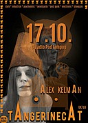tAngerinecAt (UK/UA) + Alex Kelman (SK) > 17.10. < @ Pod lampou
Místní Borci uvádějí>
Následující akce v naší režii určitě potěší fanoušky pořádné temnoty! Z Walesu k nám dorazí dark industrial / ethno duo tAngerinecAt, které se prezentuje naprosto unikátním zvukem a těžko byste na scéně hledali podobnou kapelu. Dále se těš na Alexe Kelmana, který zahraje se svým solo post punk / shoegaze projektem a celý večírek tak otevře. Těšíme se MOC!
TANGERINECAT (UK/UA)
dark / avantgarde / electronic / ethno / industrial
https://tangerinecat.bandcamp.com/album/glass
https://www.youtube.com/watch?v=UAzpBEUkpvg
tAngerinecAt je queer duo z Walesu, které vzniklo na Ukrajině v roce 2008 a tvoří jej Zhenia Purpurovsky a Paul Chilton. Jejich koncerty jsou známé velice temnou a hutnou atmosférou s vlivy žánrů jako industrial, ethno, dark electro či avantgardní rock. Jejich nové album Glass se dostalo na vrchol hitparád na Bandcampu a bylo zvoleno jedním ze 100 nejlepších alb Louder Than War roku 2022. Jejich vlivy sahají od umělců jako Son Lux, Gesaffelstein, Fever Ray, Nick Cave & The Bad Seeds, My Dying Bride až po etnickou hudbu ukrajinských Karpat a filmy Sergeje Parajanova.
https://www.youtube.com/watch?v=qAKFkIf56w0
https://www.youtube.com/watch?v=kl3Q9JTRSA8
ALEX KELMAN (SK)
post punk / psychedelic / shoegaze / electro
https://youtu.be/eZjozoe0MNI
https://alexkelmanband.bandcamp.com
Alex Kelman je sólový projekt v současné době zakotvený v Bratislavě na Slovensku. Těš se na mix psychedelického post-punku, shoegaze a synthwave s odkazem na kapely jako The Soft Moon, Death In Vegas nebo Curve. Výsledný zvuk je směsí nádherně hlučných kytar, chytlavých tanečních beatů a strhujících syntezátorů vrstvených s podmanivým vokálem.
https://youtu.be/9f7ddmTVdvU?si=ga0HTBr3yfUy7xao
https://ndsr.bandcamp.com/.../pedals-of-truth-and-happiness
Kdy: 17.10.2023
Kde: Divadlo Pod lampou, Plzeň
Lineup:
21:00 – Alex Kelman
22:00 - Tangerinecat
Vstupné: 250,- v předprodeji / 300,- na místě
FB event: https://www.facebook.com/events/215072418238044