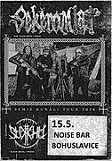 První zastávka black metalového komanda SEKEROMLAT na jejich jarním tour. Ten večer na podiu se SUKKHU.
