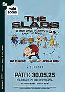 Rock'n'roll Oi! Punk kapela The Slads z Philadelphie přijede zahrát na malou scénu Barráku.