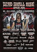 DEAD SHALL RISE - třetí ročník grind metalového festiválku a znovu na dva dny! Opět v areálu fotbalového hřiště Lužné u Rakovníka. Vystoupí celkem 21 kapel, z domácí scény, Německa, Španělska, Slovenska a Anglie. Vrata se otevřou v pátek v 16:00, hudební program je od 17:30 a sobotní od 12:30.
Vystoupí: DEPRESSION, TORTHARRY , REACTORY, RAGEOUS INTENT, CANNIBAL FEROX, ABORTION, DISFIGURED CORPSE, DEZINFEKCE, AGGRESSIVE TYRANTS, SHARK, CHOKED BY OWN OVMITS, NGANGA, NEEDFUL THINGS, ACID FORCE, ANIME TORMENT, AMOCLEN MURDER RAPE AMPUTATE, SPINELESS FUCKERS, LIBIDO CHALLENGE, NARCOSA A DEADROOTS.