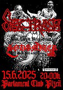 Brazilian attack !!!
SEXTRASH-Death/Thrash metal (Brasil)
SODOMIZER-Black/Speed metal (Brasil / Germany)
Neděle 15.6.2025
Klub otevřen od 18:00.
Vstup 400 Kč.
PARLAMENT CLUB PLZEŇ.
